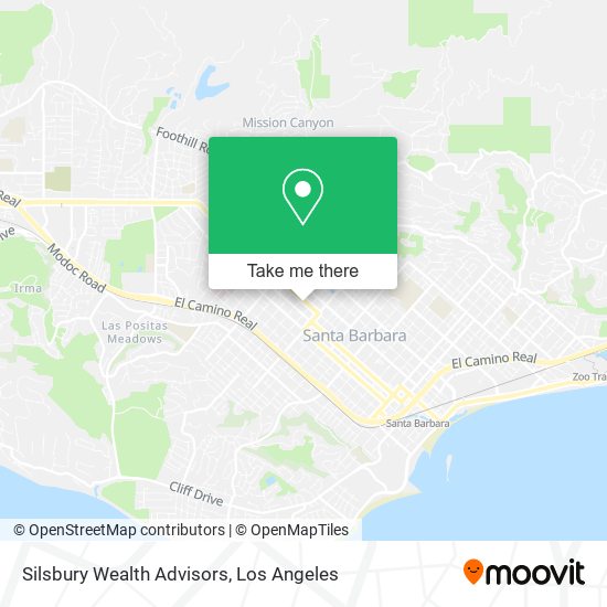 Mapa de Silsbury Wealth Advisors