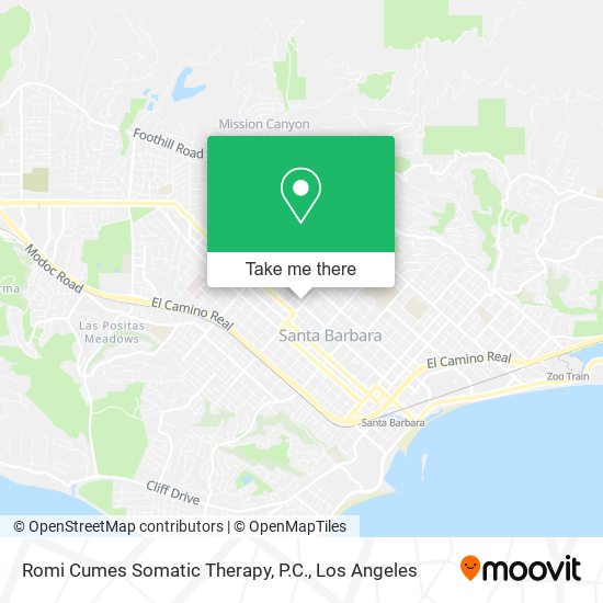 Romi Cumes Somatic Therapy, P.C. map