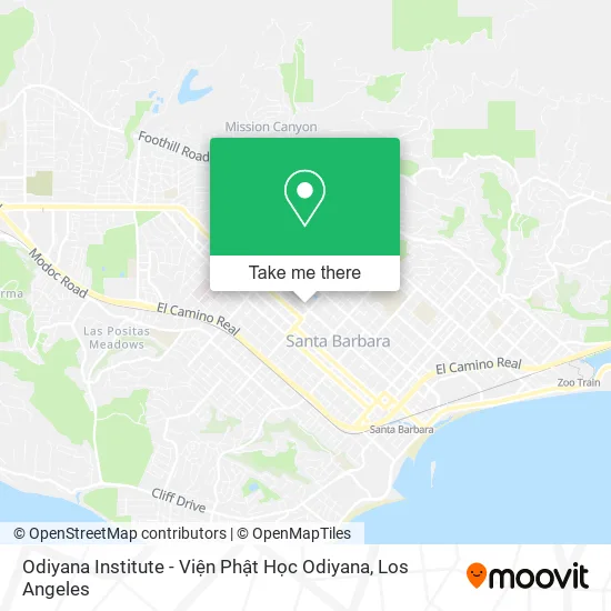 Odiyana Institute - Viện Phật Học Odiyana map