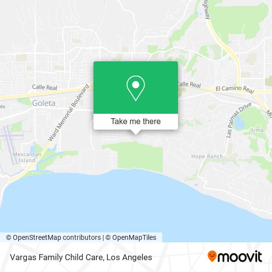 Vargas Family Child Care map