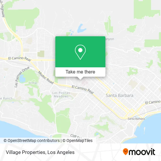 Village Properties map