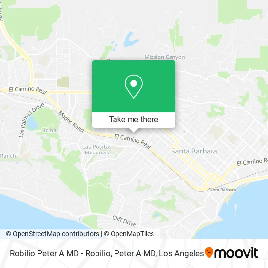 Robilio Peter A MD - Robilio, Peter A MD map