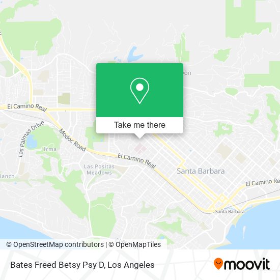 Bates Freed Betsy Psy D map