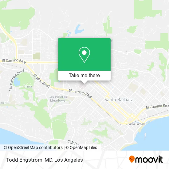 Todd Engstrom, MD map