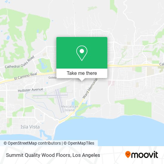 Summit Quality Wood Floors map