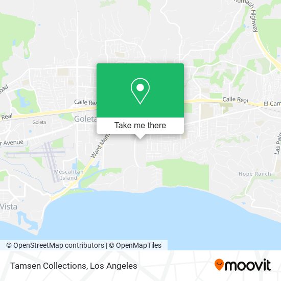 Tamsen Collections map