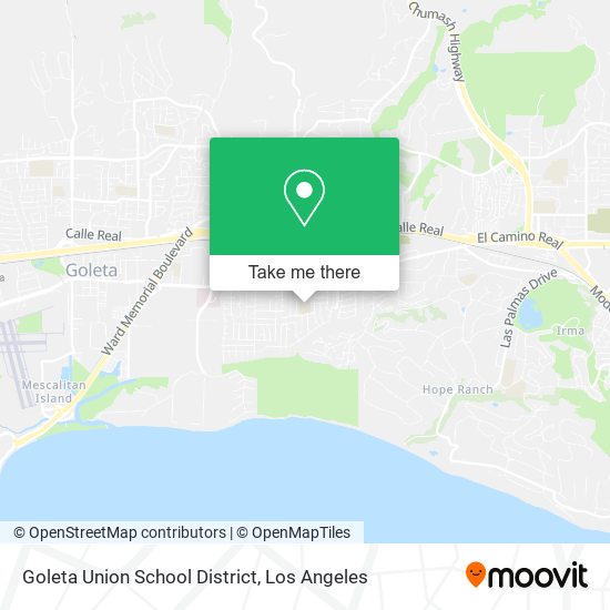 Goleta Union School District map