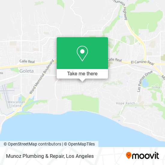 Munoz Plumbing & Repair map
