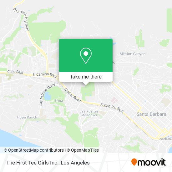 Mapa de The First Tee Girls Inc.