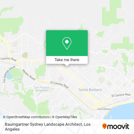 Baumgartner Sydney Landscape Architect map