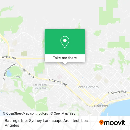 Baumgartner Sydney Landscape Architect map