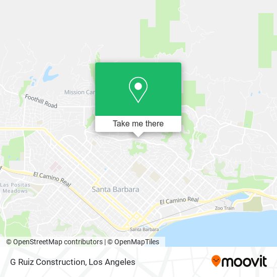 Mapa de G Ruiz Construction