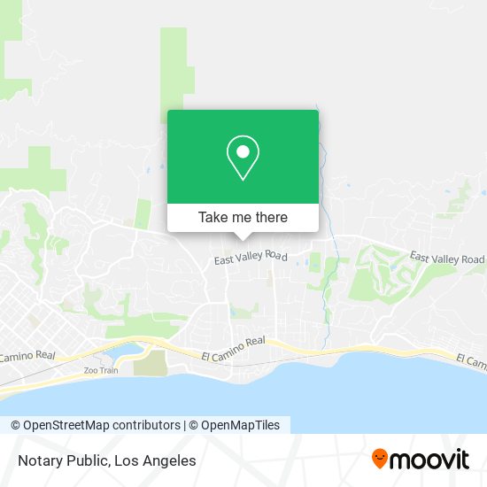 Mapa de Notary Public