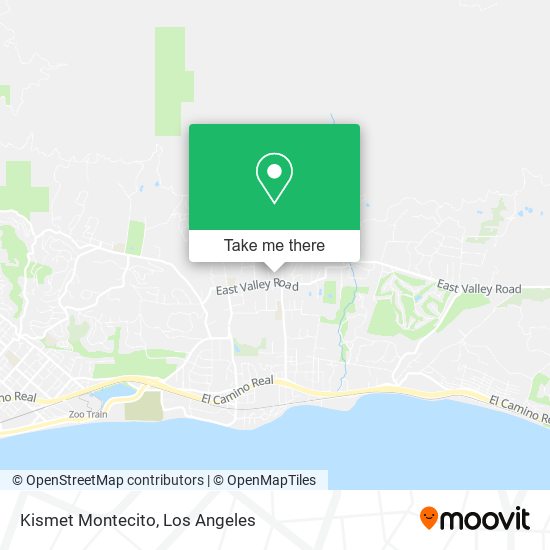 Kismet Montecito map