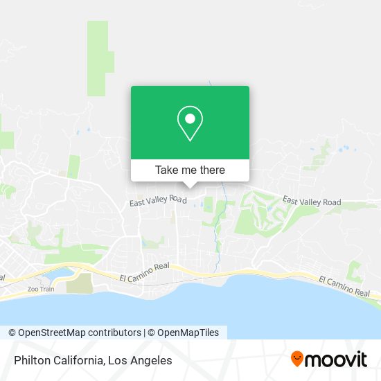 Mapa de Philton California