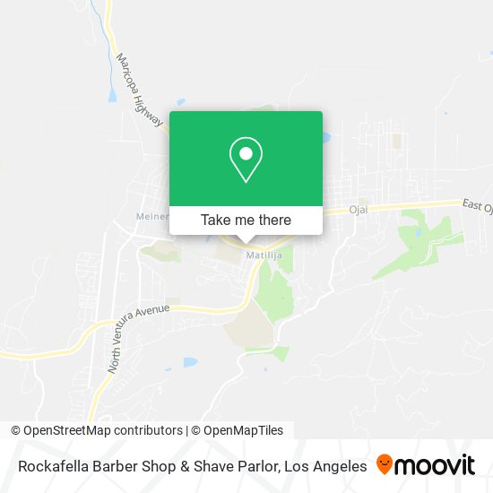 Rockafella Barber Shop & Shave Parlor map