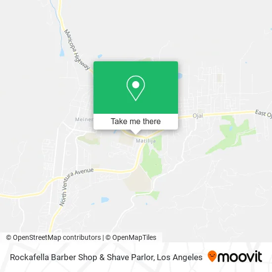 Mapa de Rockafella Barber Shop & Shave Parlor