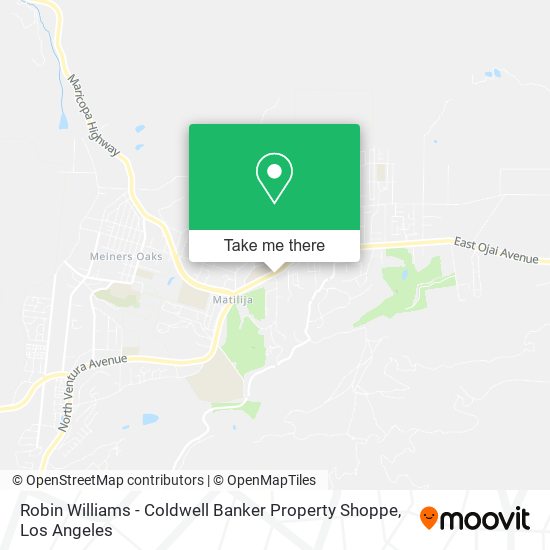 Mapa de Robin Williams - Coldwell Banker Property Shoppe
