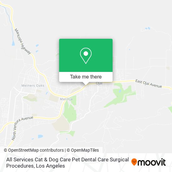 Mapa de All Services Cat & Dog Care Pet Dental Care Surgical Procedures