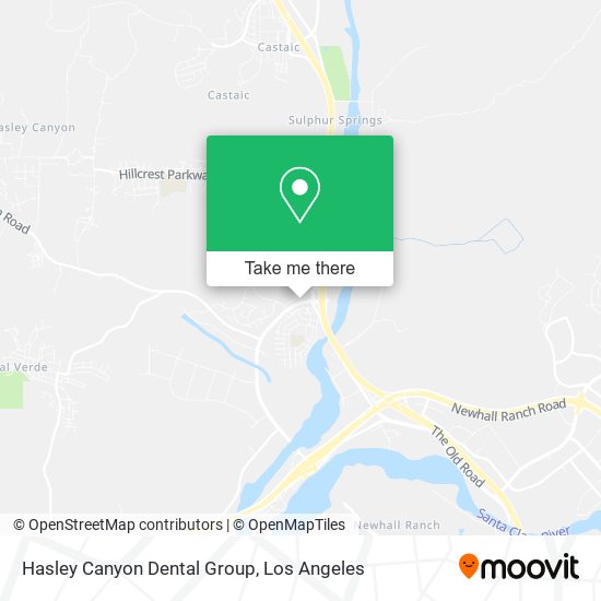 Mapa de Hasley Canyon Dental Group