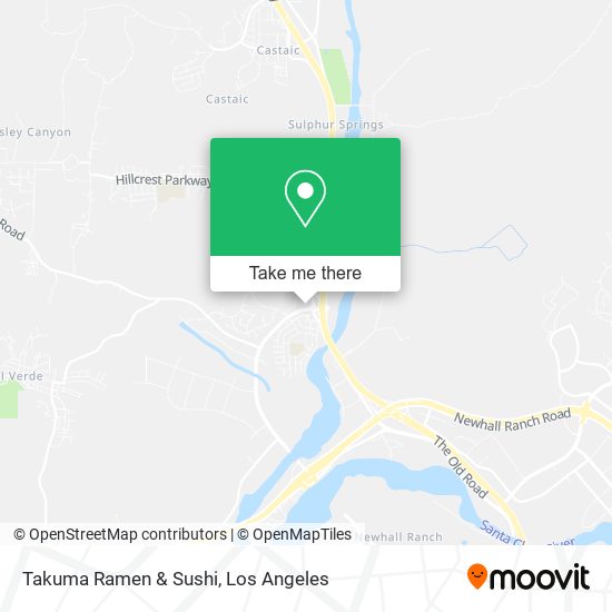 Mapa de Takuma Ramen & Sushi