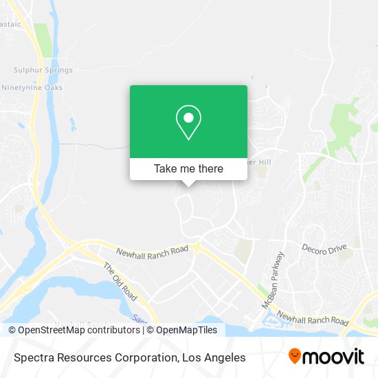 Mapa de Spectra Resources Corporation