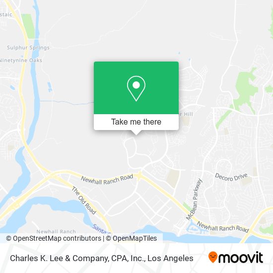 Charles K. Lee & Company, CPA, Inc. map