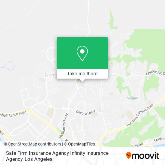 Safe Firm Insurance Agency Infinity Insurance Agency map