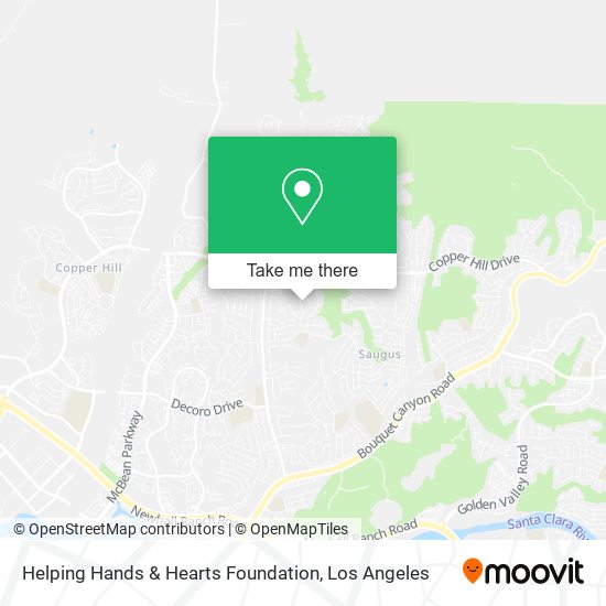 Helping Hands & Hearts Foundation map