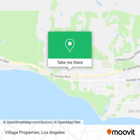 Village Properties map