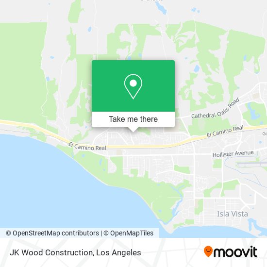 JK Wood Construction map
