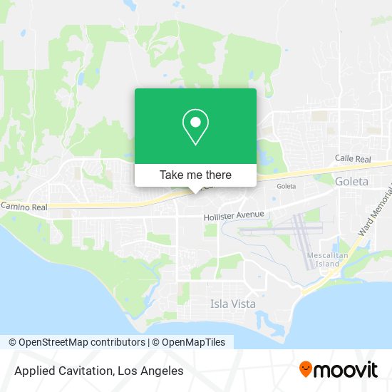 Mapa de Applied Cavitation