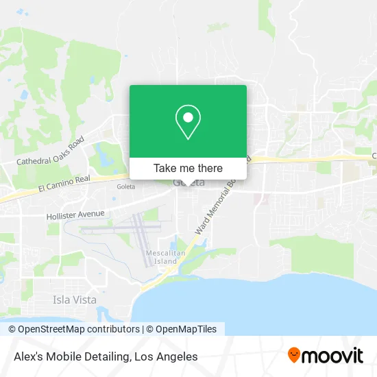 Alex's Mobile Detailing map