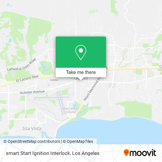 Mapa de smart Start Ignition Interlock