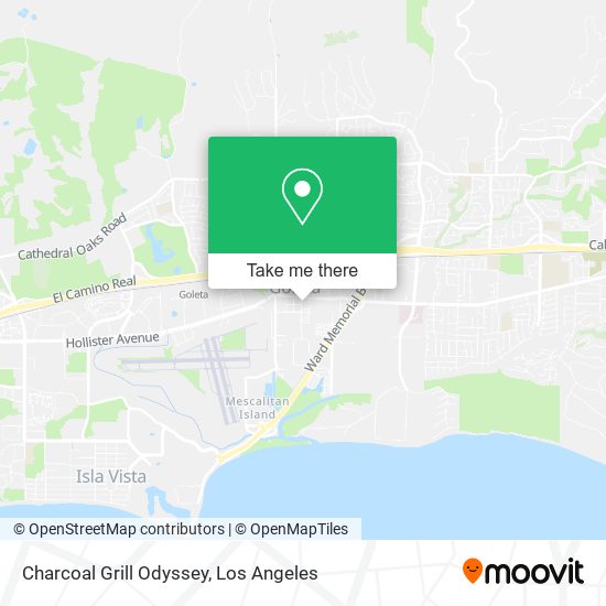 Mapa de Charcoal Grill Odyssey