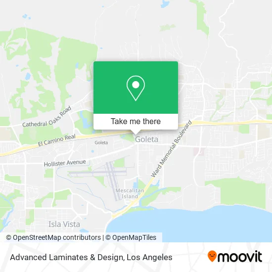 Mapa de Advanced Laminates & Design