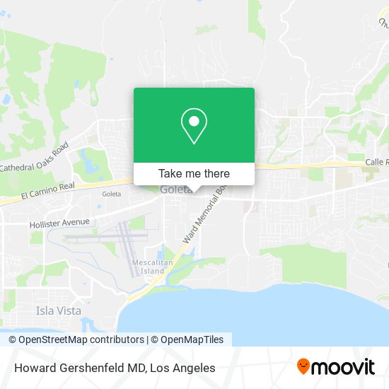 Howard Gershenfeld MD map