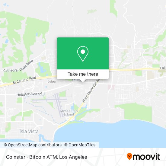 Coinstar - Bitcoin ATM map