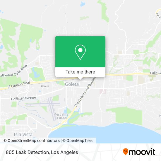805 Leak Detection map