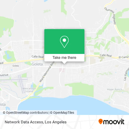 Mapa de Network Data Access