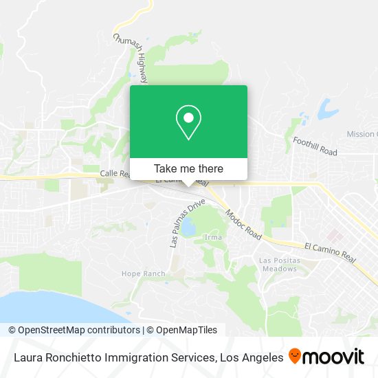 Laura Ronchietto Immigration Services map