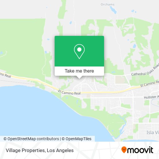 Village Properties map