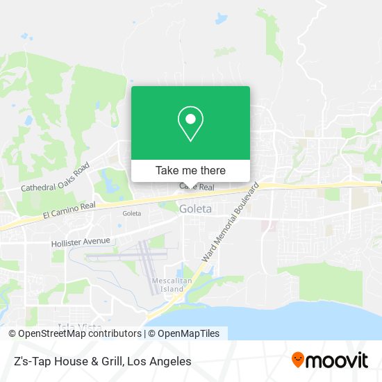 Z's-Tap House & Grill map