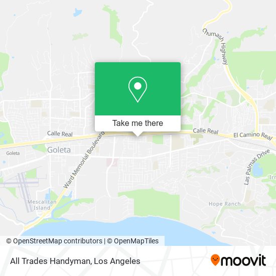 All Trades Handyman map