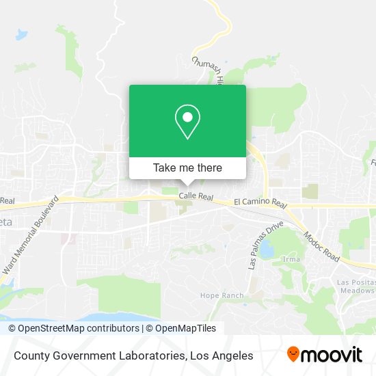 County Government Laboratories map