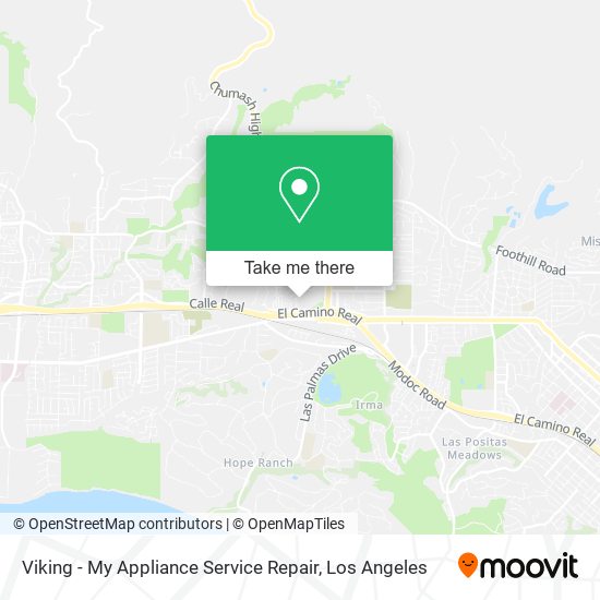 Viking - My Appliance Service Repair map