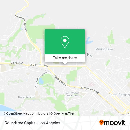 Mapa de Roundtree Capital