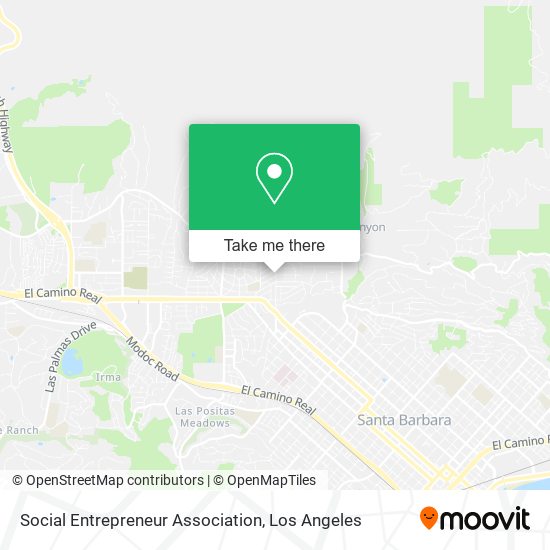Social Entrepreneur Association map
