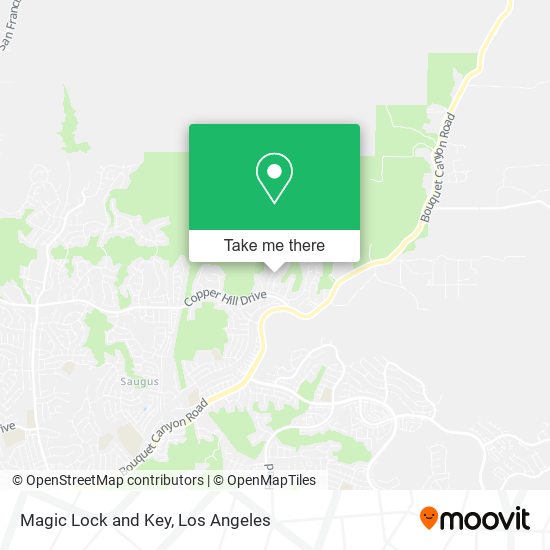 Magic Lock and Key map