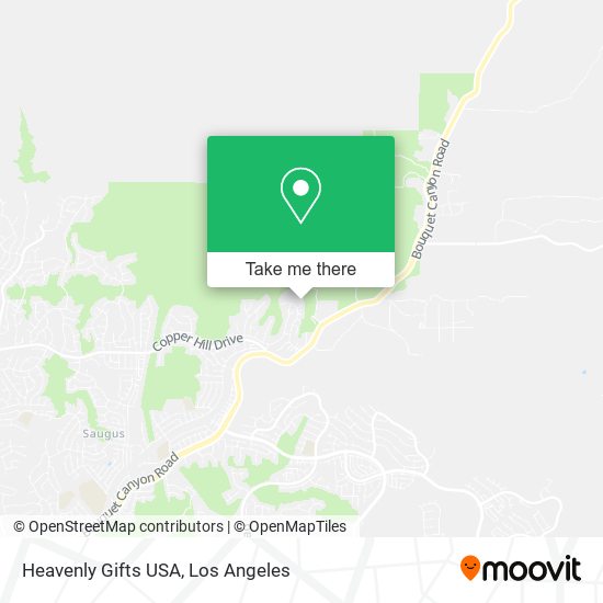 Heavenly Gifts USA map